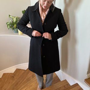 J Crew Classic lady day coat in Italian double-cloth wool with Thinsulate®